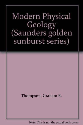 Book Modern Physical Geology (Saunders golden sunburst series) free