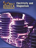 Book Holt Science & Technology: Student Edition (N) Electricity and Magnetism 2005 free