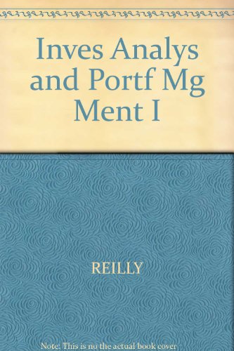 Book Inves Analys And Portf Mg Ment I free