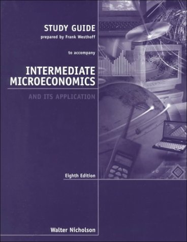 Book Study Guide to accompany Intermediate Microeconomics free