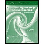 Book Graphing Calculator Manual for Hungerford's Contemporary Precalculus: A Graphing Approach free