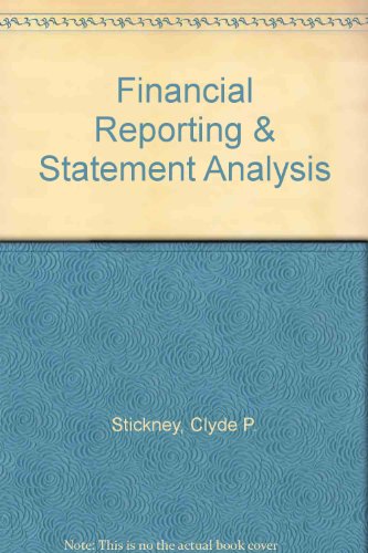 Book Financial Reporting & Statement Analysis free