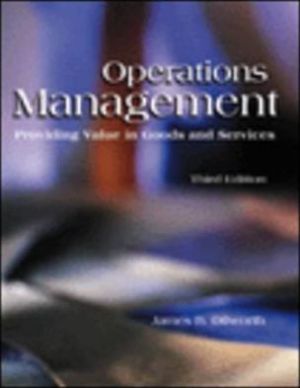 Book Operations Management: Providing Value in Goods and Services free