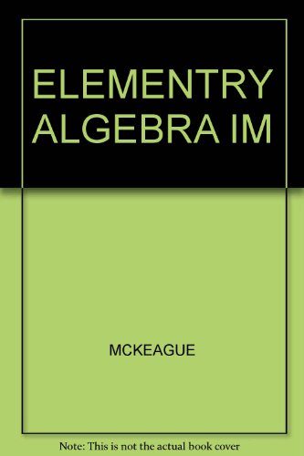 Book Elementry Algebra Im free