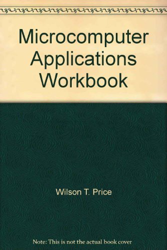 Book Microcomputer Applications Workbook free