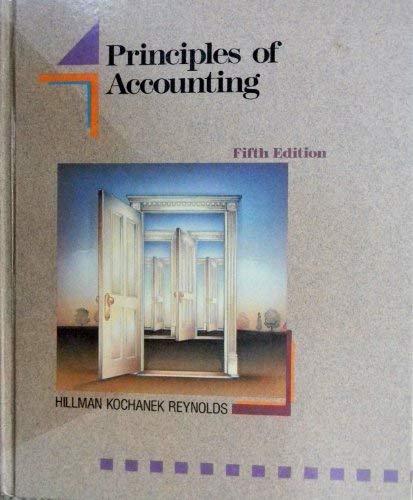 Book Principles of accounting (Dryden Press series in accounting) free