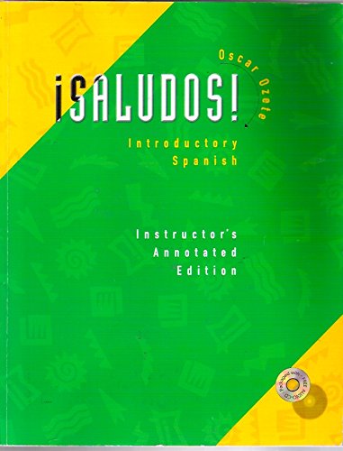Book Saludos Introductory Spanish I free