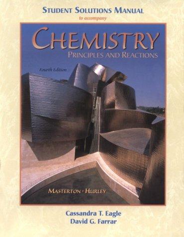 Book Chemistry: Principles Of Reaction Student Solutions Manual free