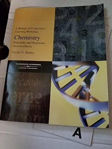 Book Cooperative Learning Workbook (Printed) for Masterson/Hurley’s Chemistry: Principles and Reactions, 4th free
