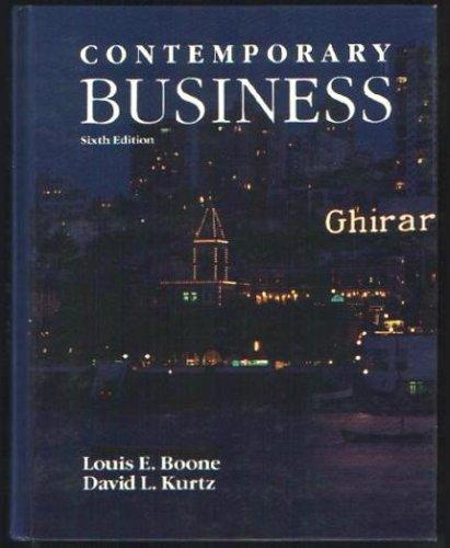 Book Contemporary business (The Dryden Press series in management) free