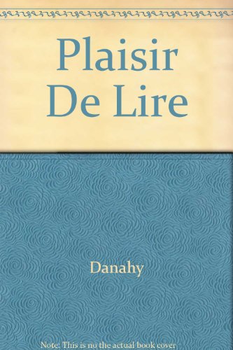 Book Plaisir De Lire free