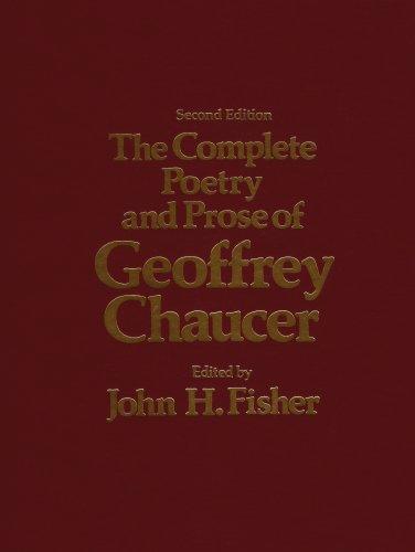 Book The Complete Poetry and Prose of Geoffrey Chaucer free