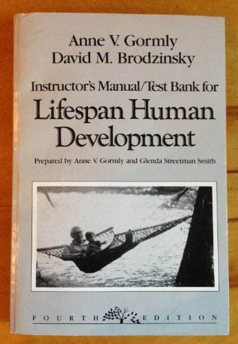 Book Lifespan Human Development, Instructor's Manual / Test Bank free