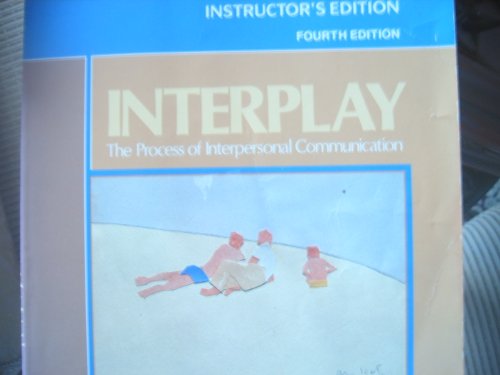 Book Interplay: Process Of Interpersonal Communication free Book Interplay: Process Of Interpersonal Communication free