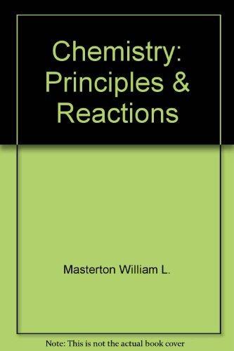 Book Student Solutions manual for Chemistry, Principles & Reactions free