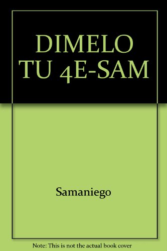 Book DIMELO TU 4E-Student Activities Manual free