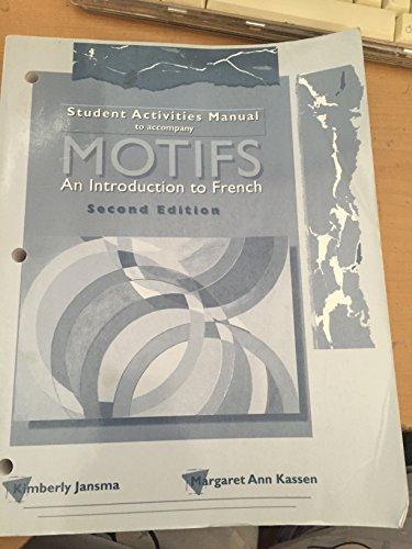 Book Motifs Student Activity Manual free