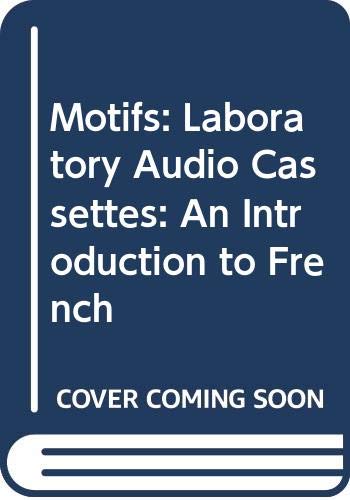 Book Motifs: An Introduction To French: Laboratory Audio Cassettes free
