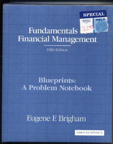 Book Fundamentals of Financial Management Fifth Edition: (Blueprints: A Problem Notebook) free