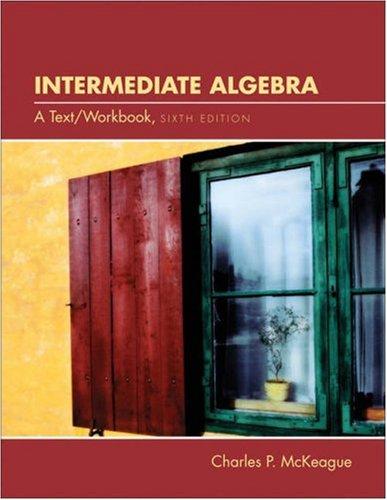 Book Intermediate Algebra: A Text/Workbook (with CD-ROM, Make the Grade, and InfoTrac) free
