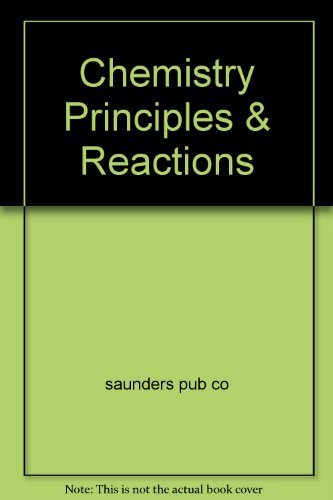 Book Chemistry Principles & Reactions free