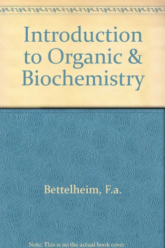 Book Introduction Organic/biochmsty (saunders Golden Sunburst Series) free