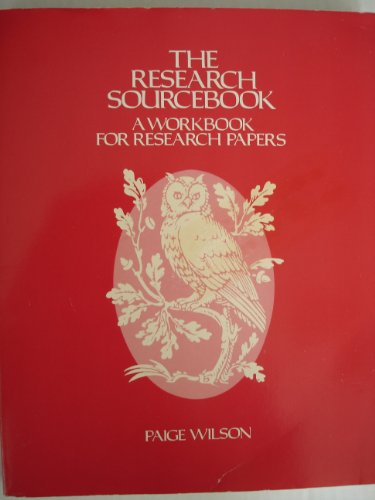 Book The Research Sourcebook: A Workbook For Research Papers free