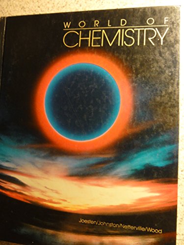 Book WORLD OF CHEMISTRY (Saunders Golden Sunburst Series) free