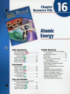 Book Holt Science and Technology: Physical Science: Atomic Energy free