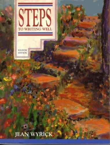 Book Steps to writing well: A concise guide to composition free