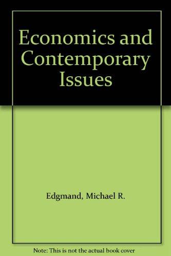 Book Economics and Contemporary Issues free