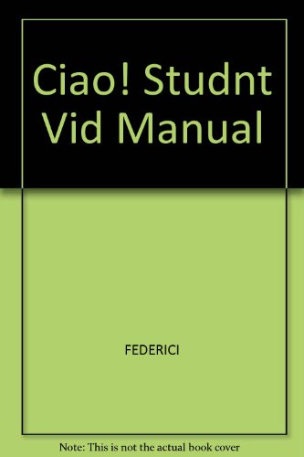 Book Ciao! Video Viewer's Manual free