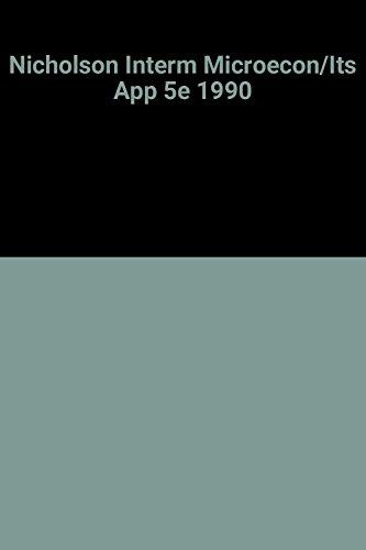 Book Intermediate Microeconomics and Its Application free Book Intermediate Microeconomics and Its Application free