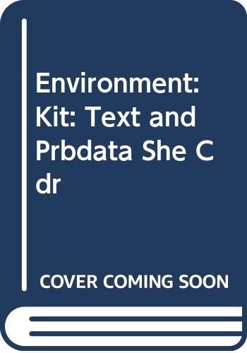 Book Environment: Kit: Text And Prbdata She Cdr free