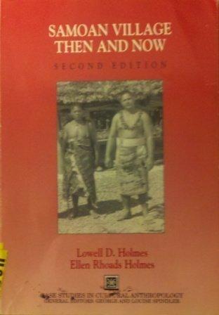 Book Samoan Village: Then and Now (Case Studies in Cultural Anthropology) free