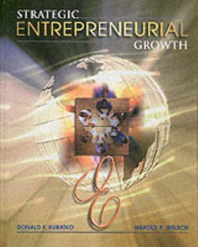 Book Strategic Entrepreneurial Growth free