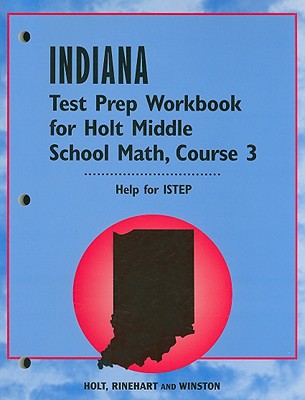Book Holt Middle School Math Indiana: Test Preparation Workbook Course 3 free