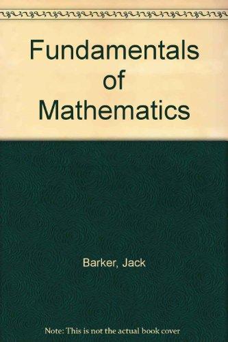 Book Fundamentals of Mathematics free