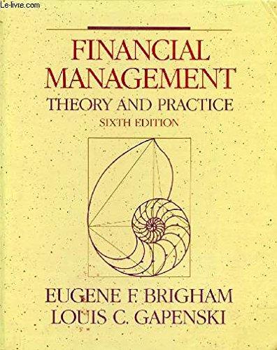 Book Financial Management: Theory and Practice free
