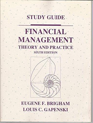Book Financial Management: Theory and Practice (Study Guide) free
