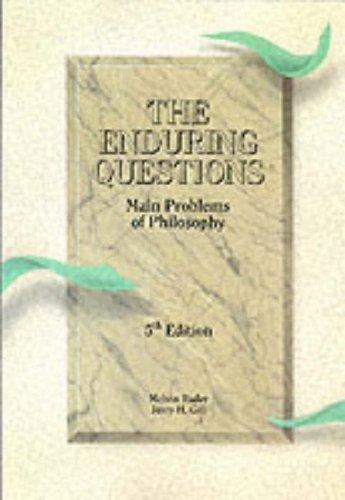 Book The Enduring Questions: Main Problems of Philosophy free