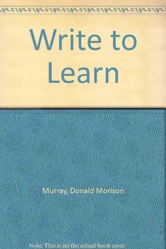 Book Write to Learn free