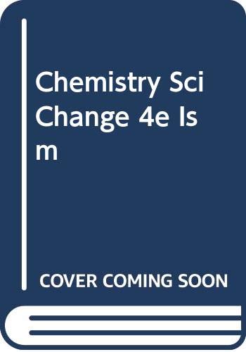 Book Chemistry Sci Change 4e Ism free