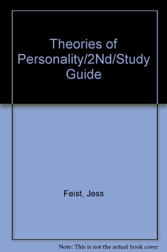 Book Theories Of Personality: Study Guide, Second Edition free