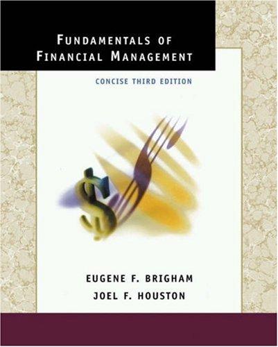 Book Fundamentals of Financial Management: Concise Edition with Student CD-ROM free
