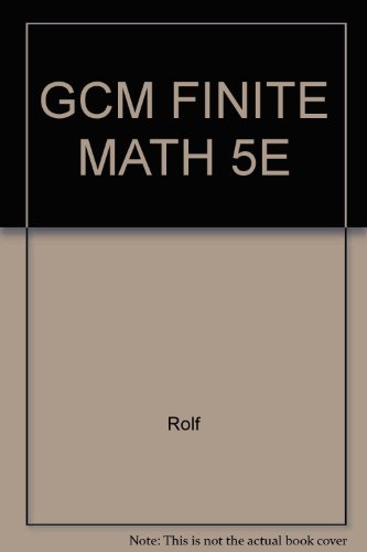 Book Graphic Calculator Manual for Rolf’s Finite Mathematics free