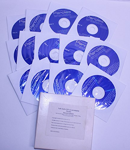 Book Lab Audio Cds To Accompany Paroles 2nd Edition free