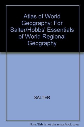 Book Atlas Of World Geography, By Rand Mcnally For Salter/hobbs’ Essentials Of World Regional Geography, 4th free