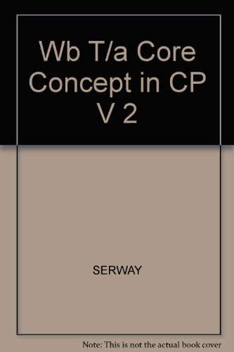 Book Workbook for Saunders' Core Concepts in College Physics, Version 2.0 CD-ROM free