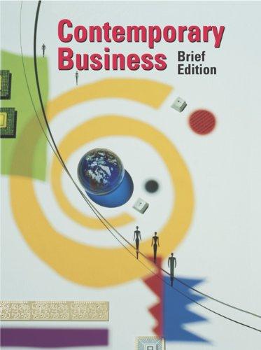 Book Contemporary Business With Personal Finance Module And Student Companion Cd (brief Edition) free